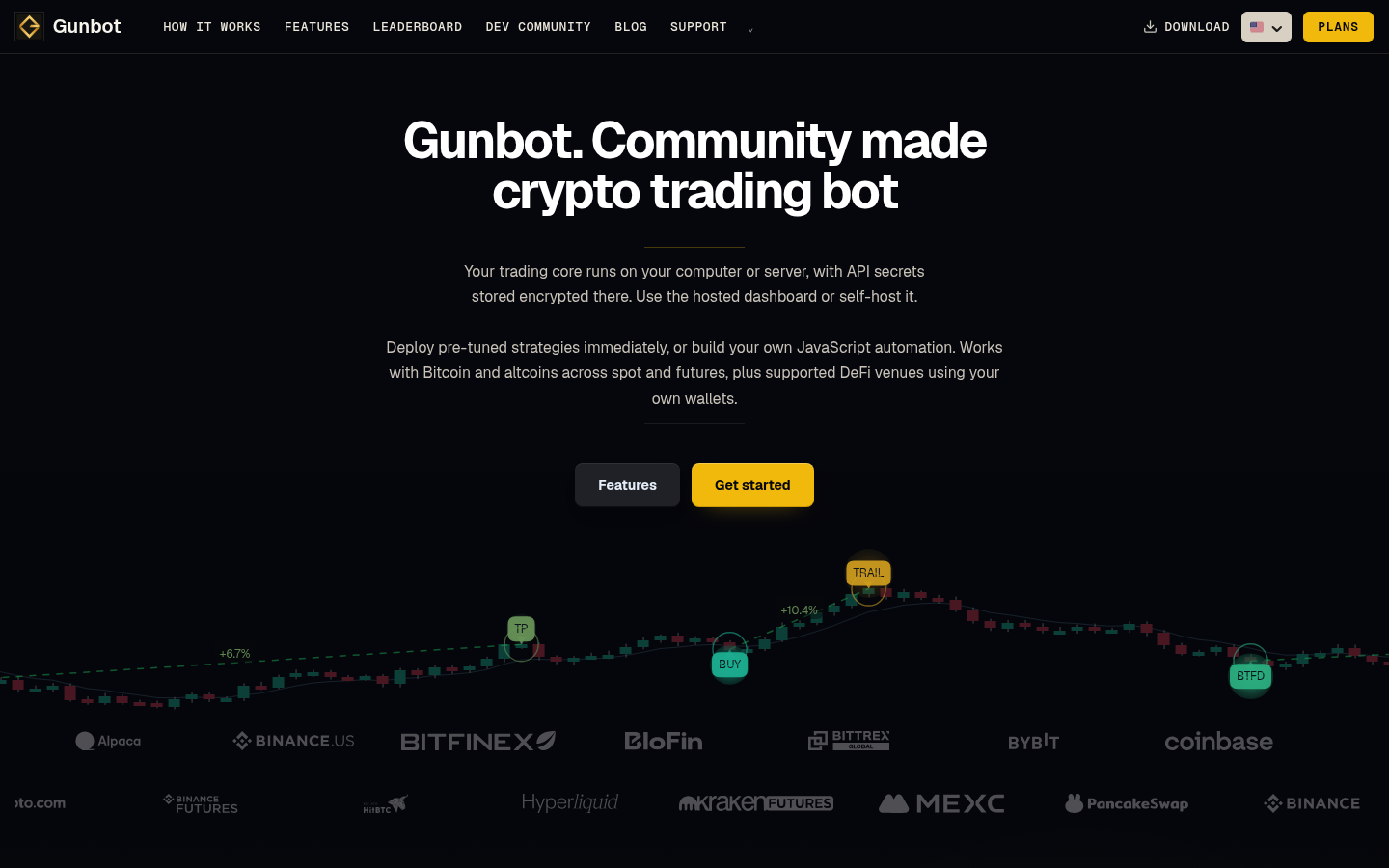 Homepage of the website, as captured