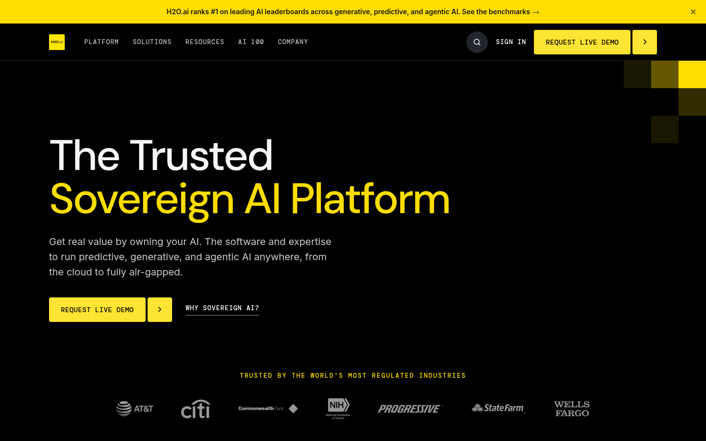 Homepage of the website, as captured