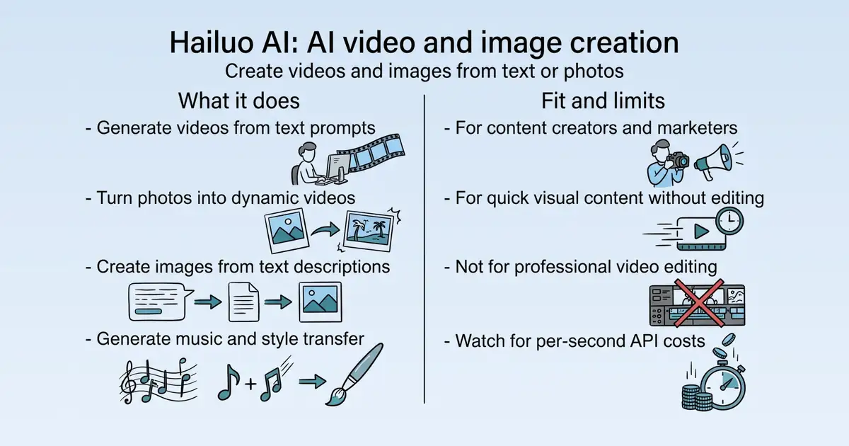 Hailuo AI at a glance
