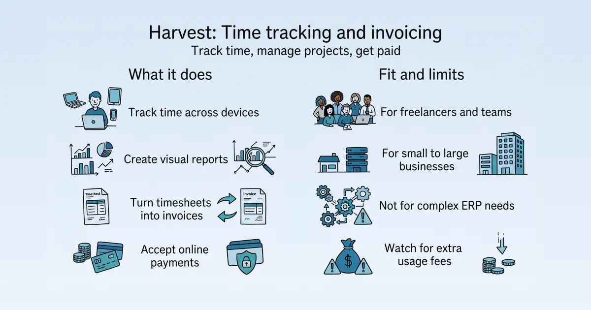 Harvest at a glance