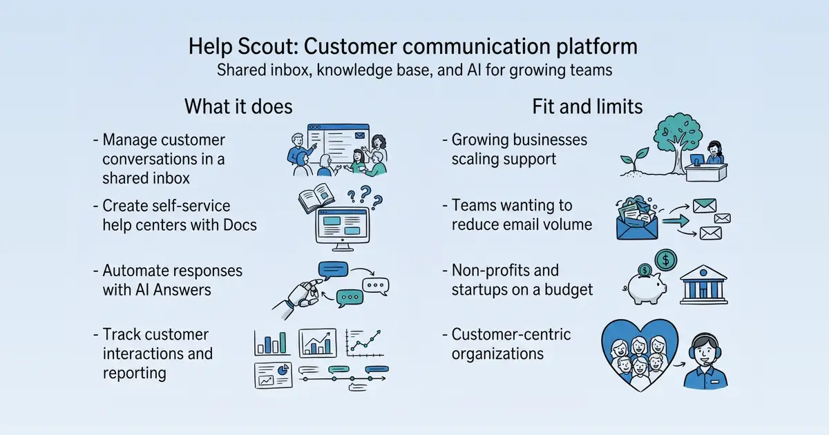 Help Scout at a glance