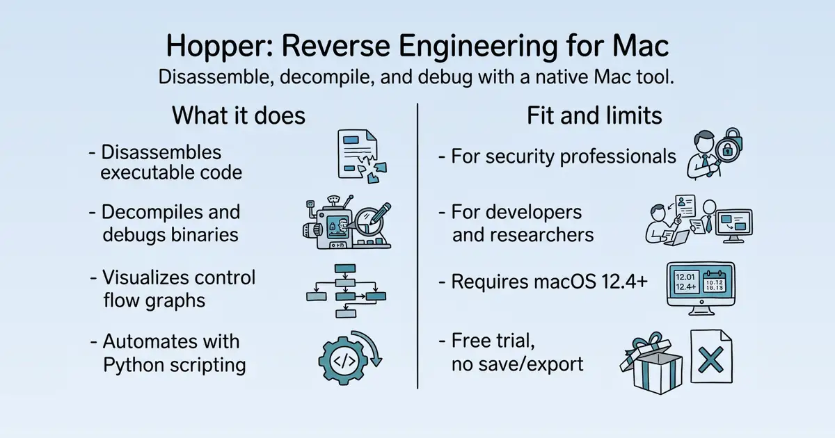 Hopper at a glance