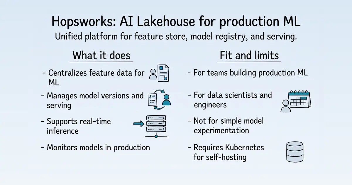 Hopsworks at a glance
