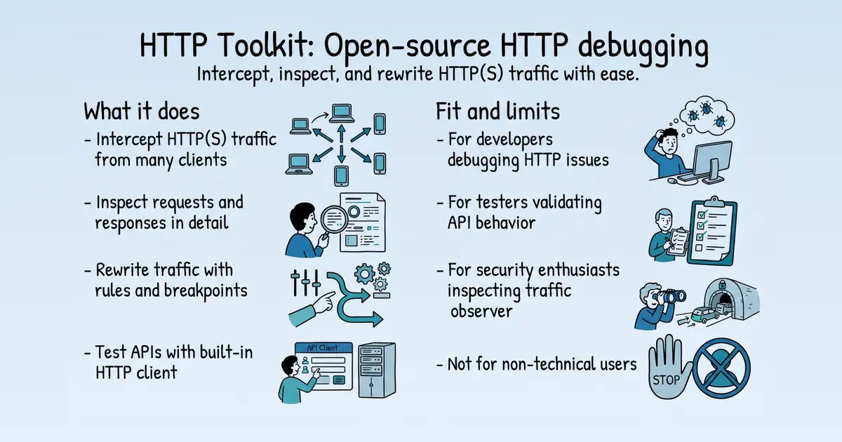 HTTP Toolkit at a glance