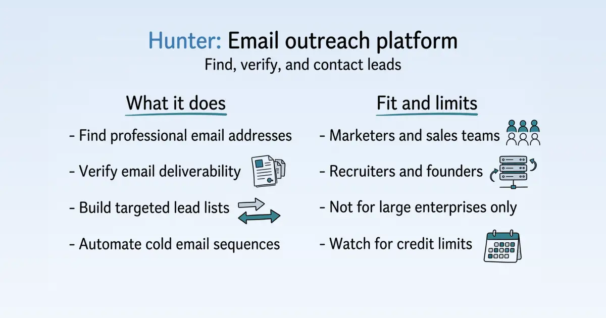 Hunter at a glance