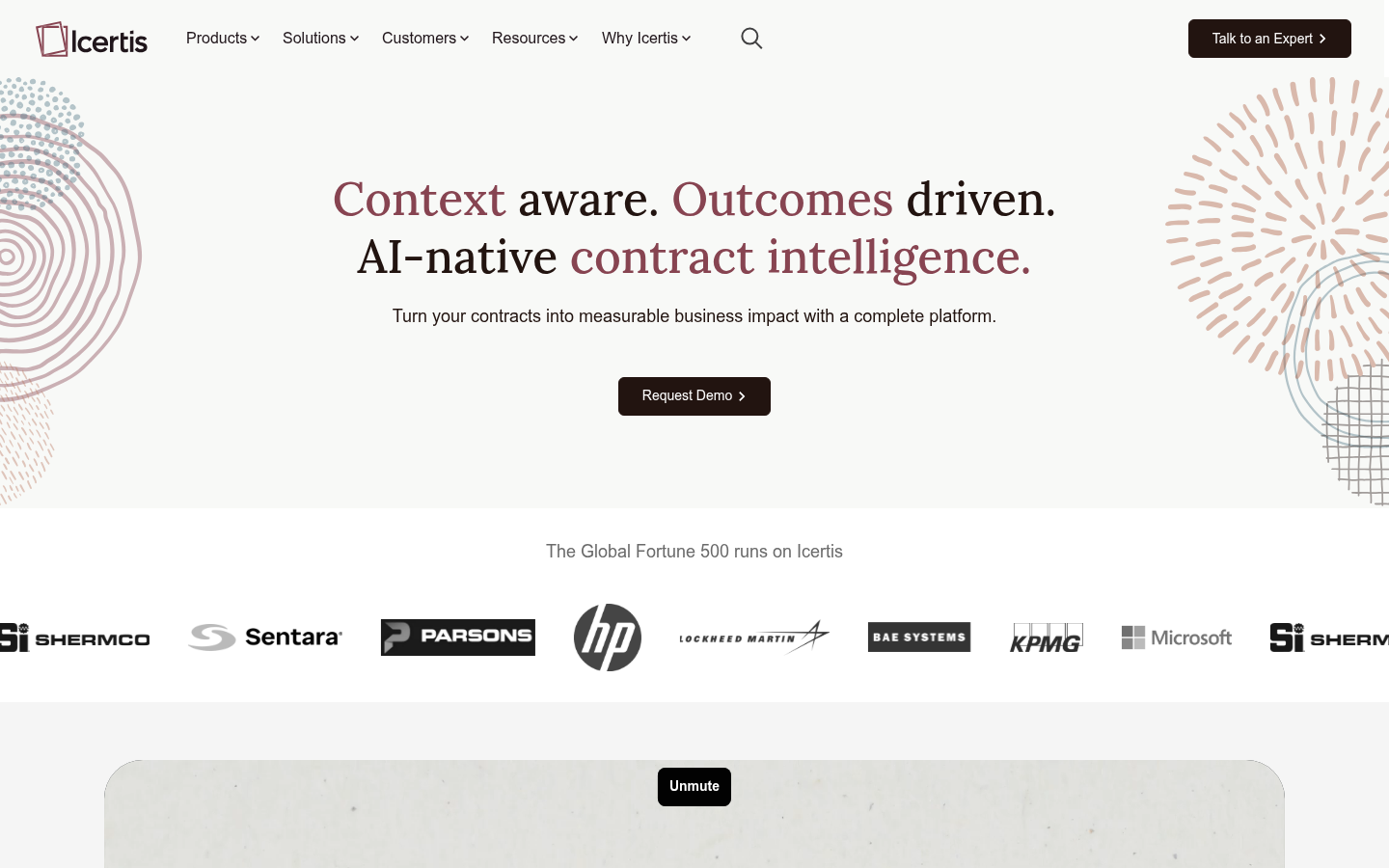 Homepage of the website, as captured