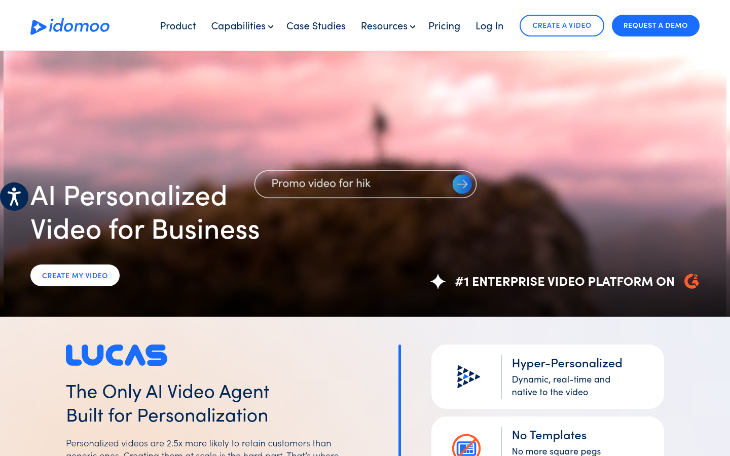 Homepage of the website, as captured