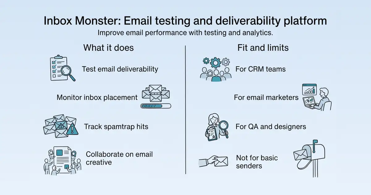 Inbox Monster at a glance