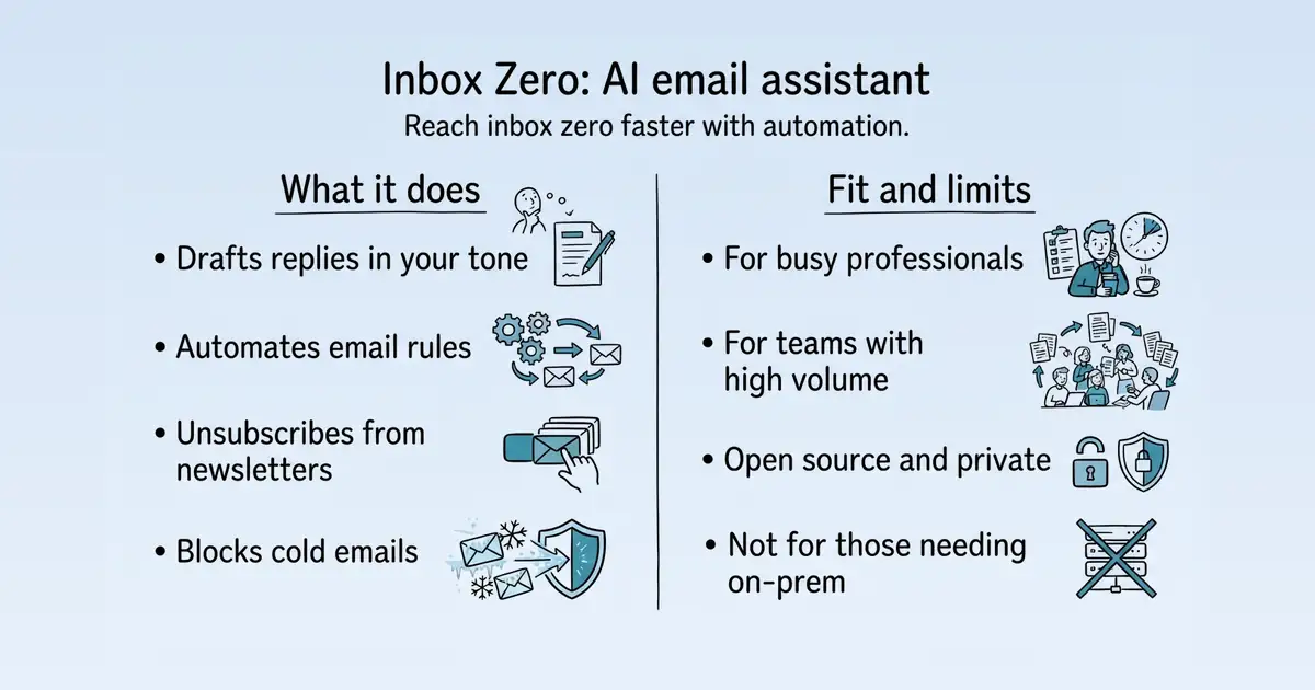 Inbox Zero at a glance