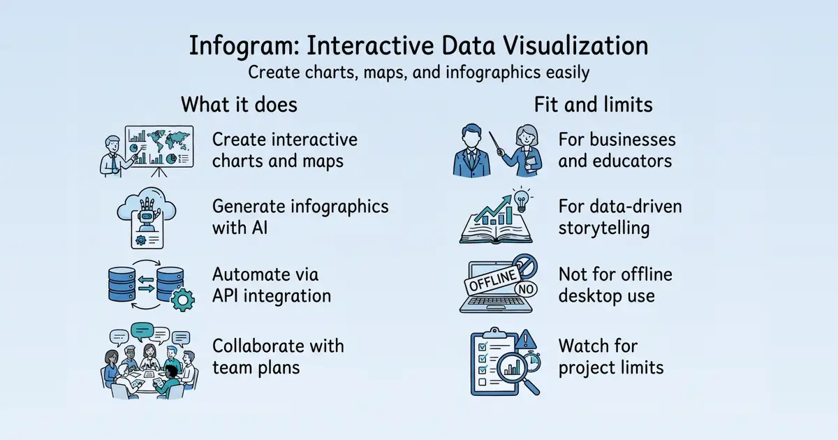 Infogram at a glance