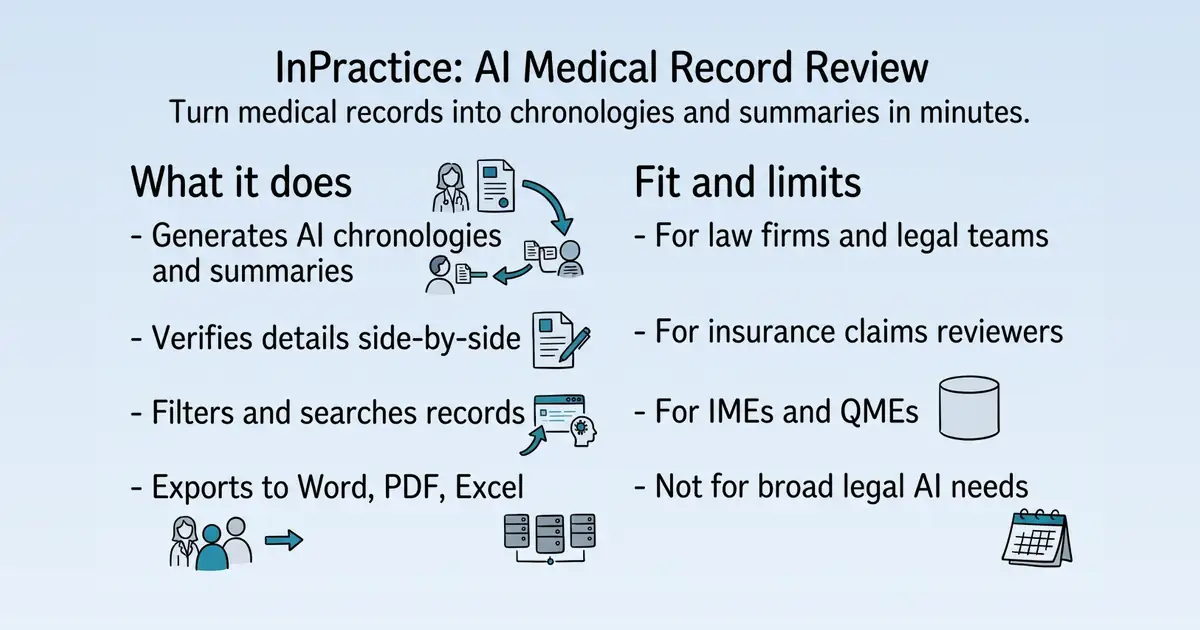 InPractice at a glance