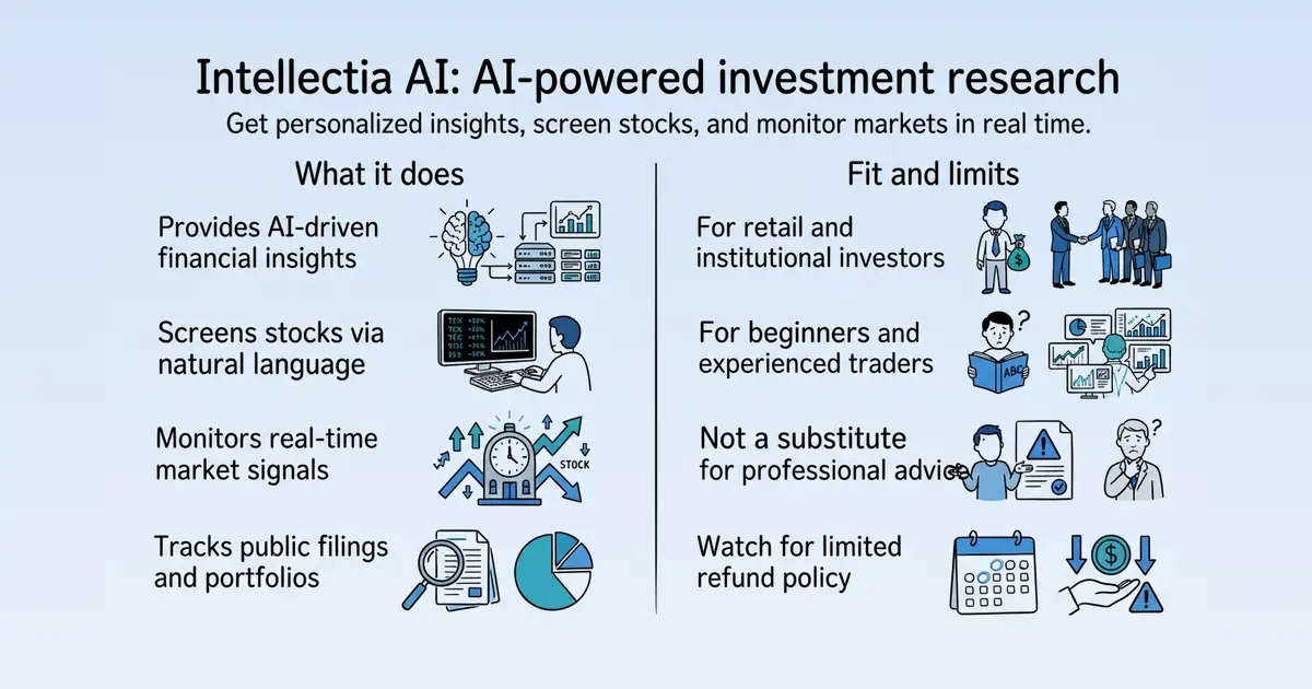 Intellectia AI at a glance