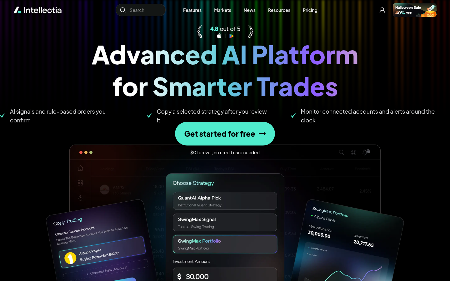 Homepage of the website, as captured