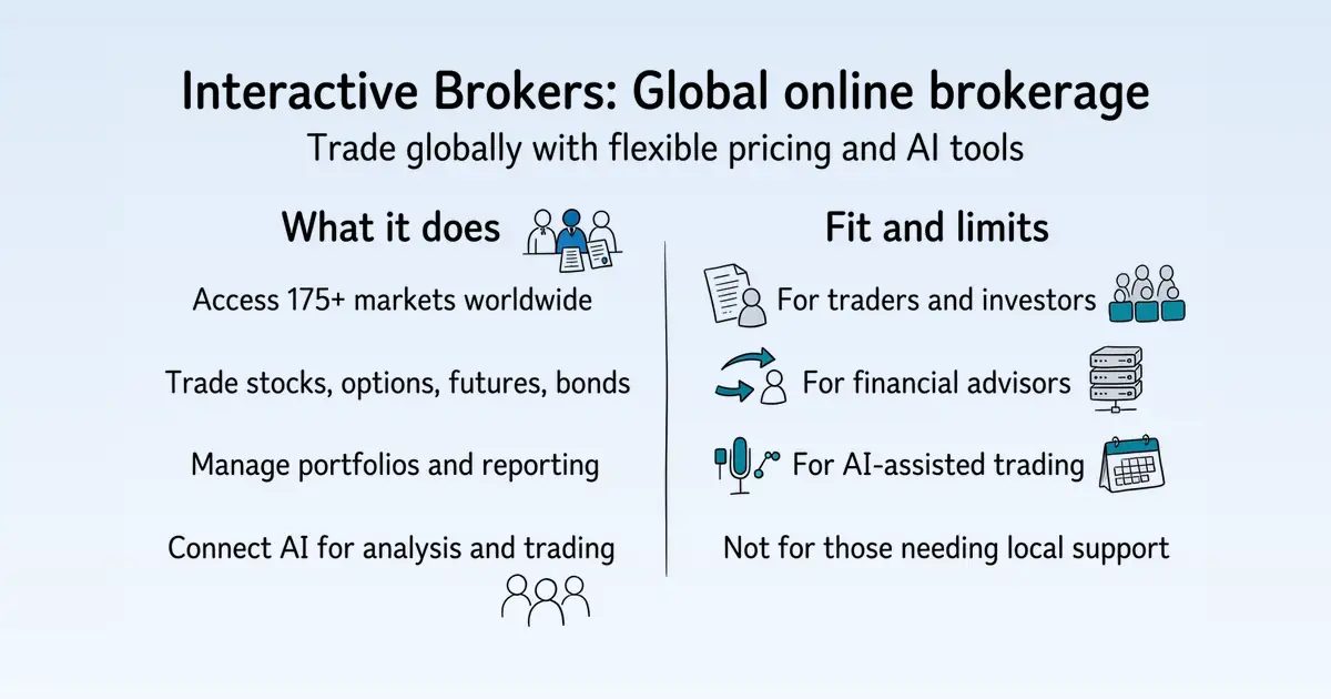 Interactive Brokers at a glance