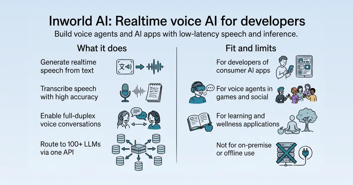 Inworld AI at a glance