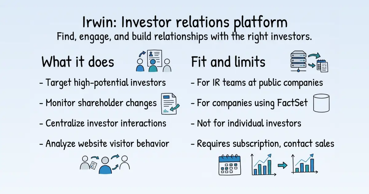 Irwin at a glance