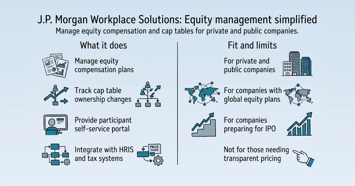 J.P. Morgan Workplace Solutions at a glance