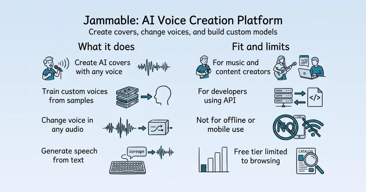 Jammable at a glance