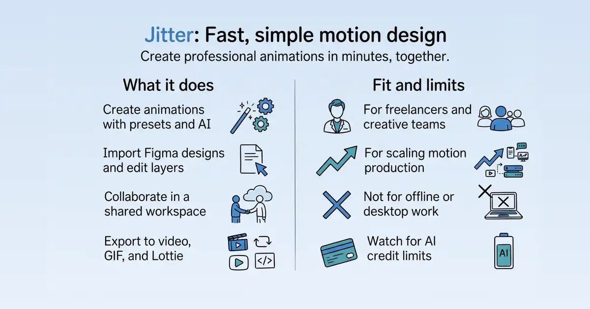 Jitter at a glance