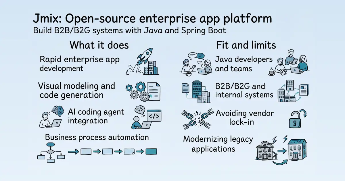 Jmix at a glance