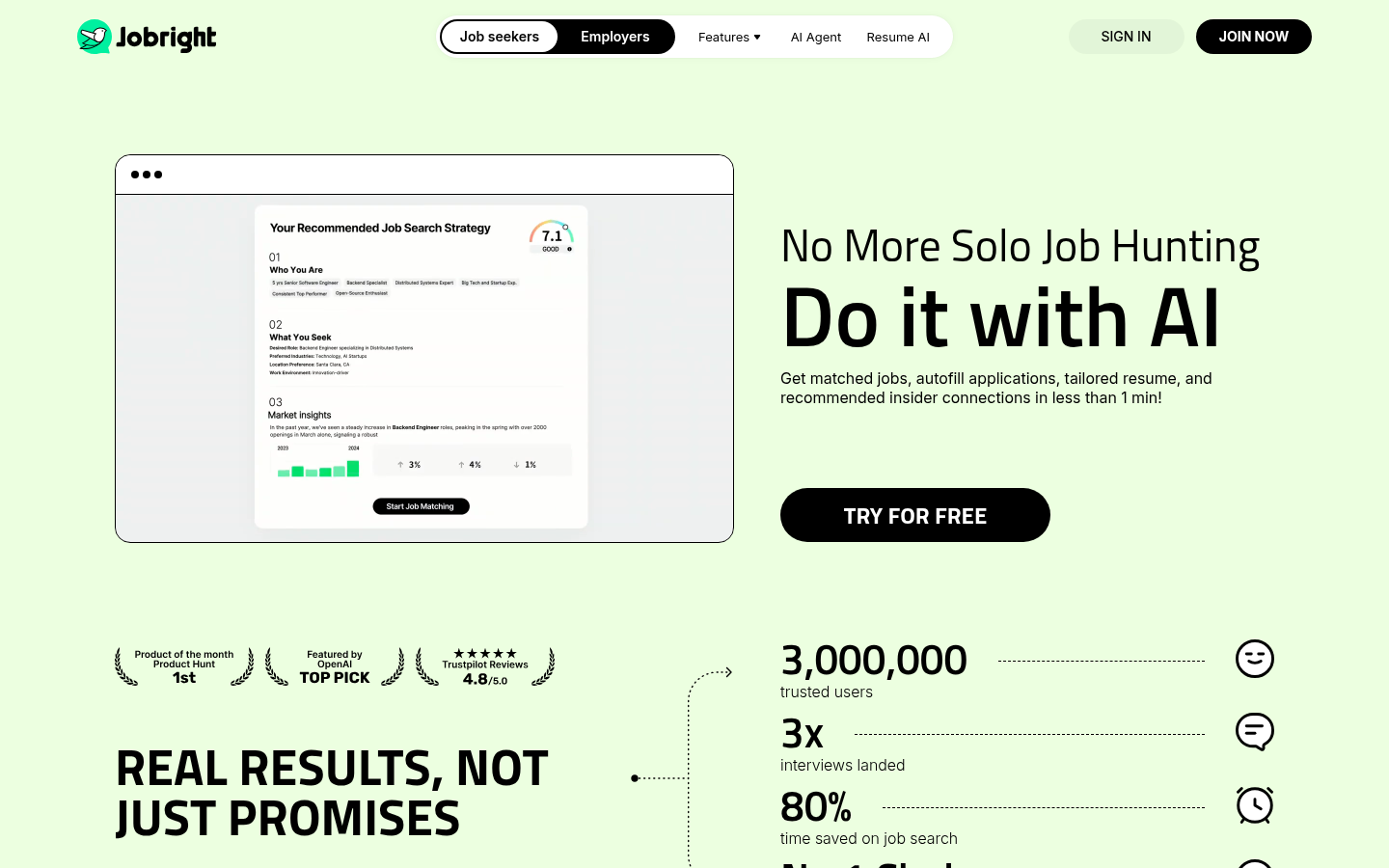 Homepage of the website, as captured