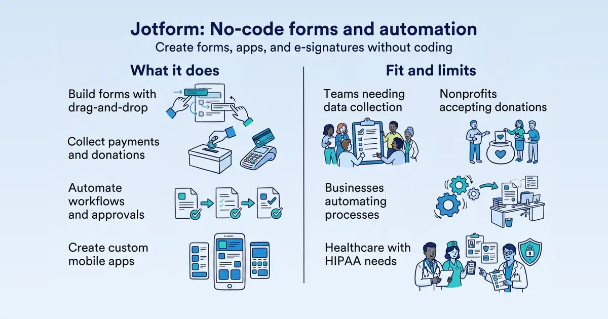Jotform at a glance