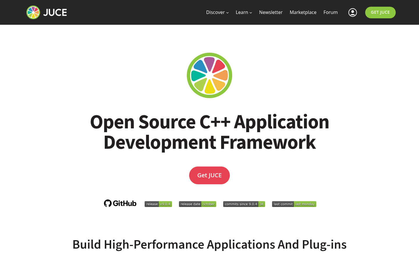 Homepage of the website, as captured