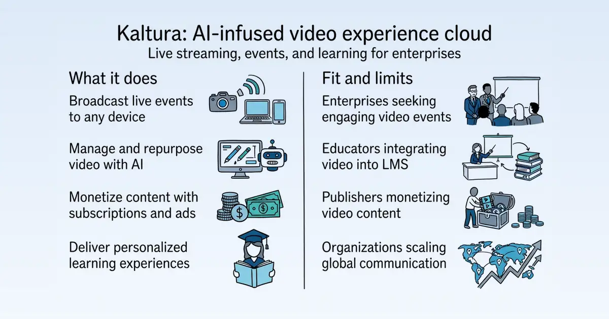 Kaltura at a glance
