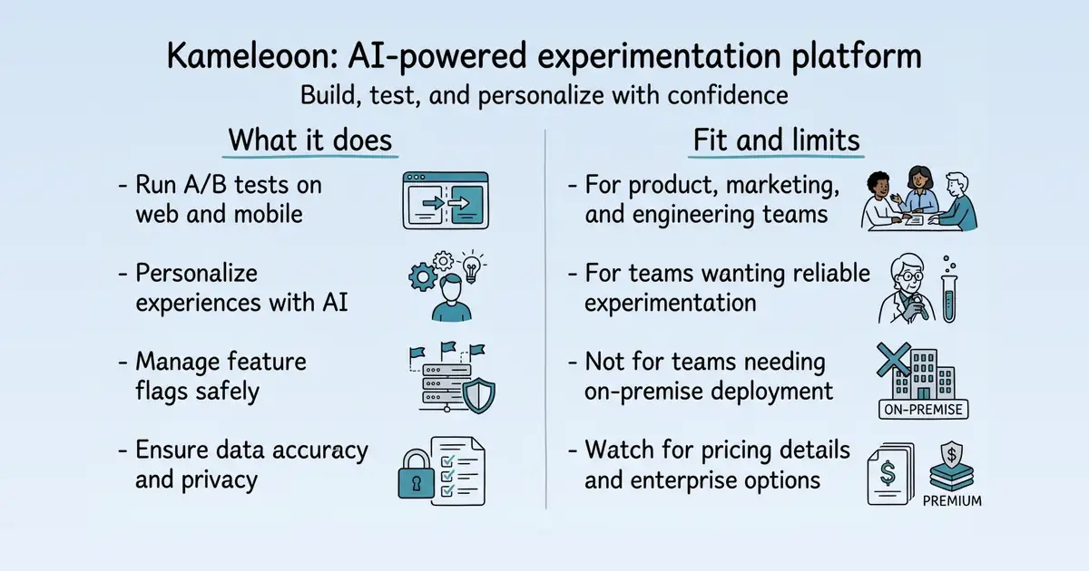Kameleoon at a glance