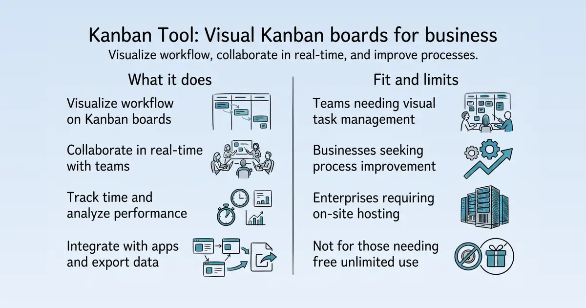 Kanban Tool at a glance