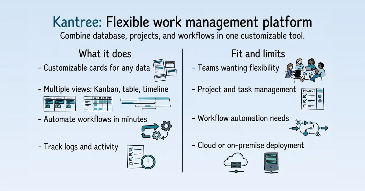 Kantree at a glance