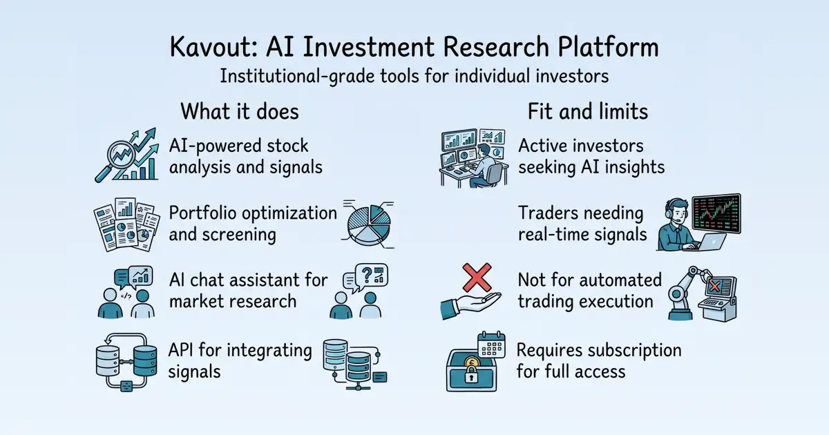 Kavout at a glance