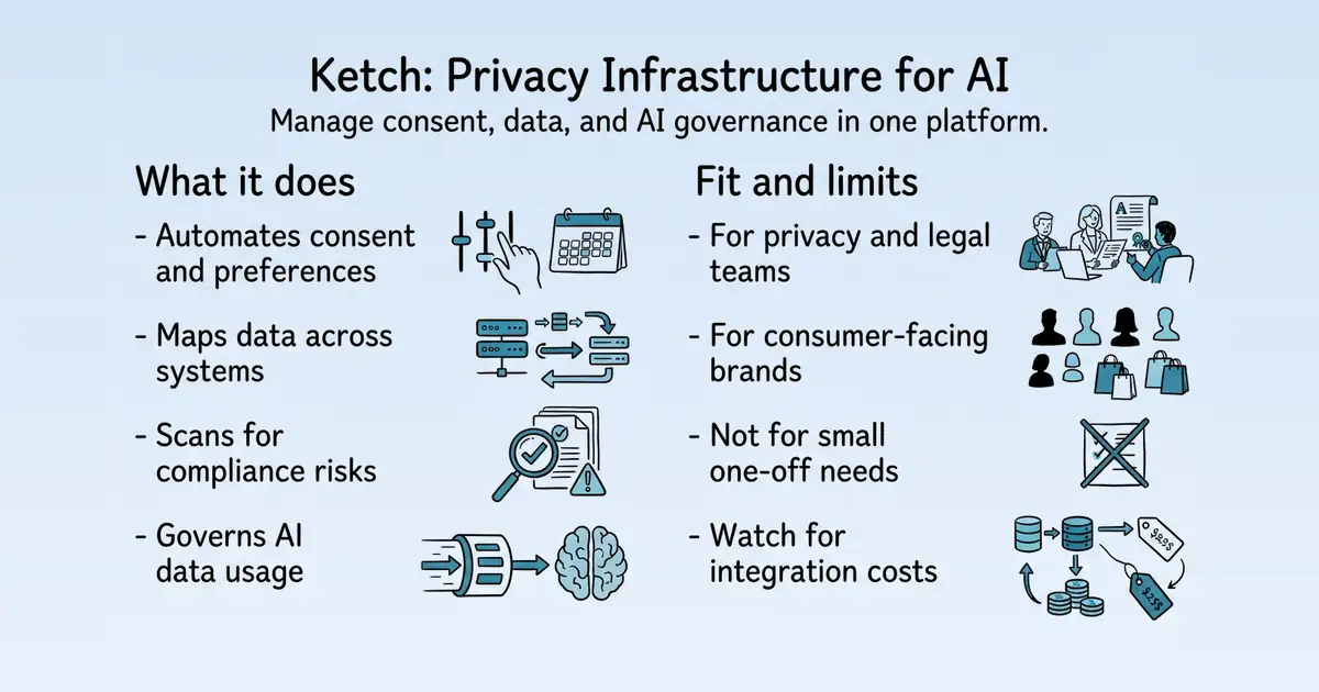 Ketch at a glance