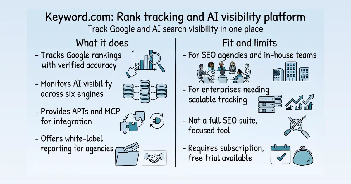 Keyword.com at a glance