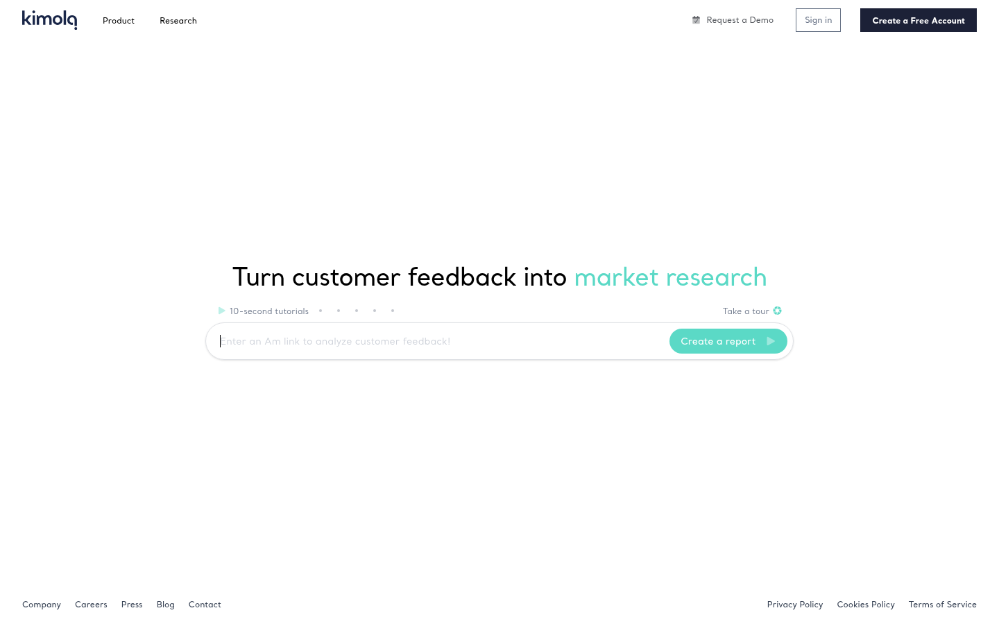 Homepage of the website, as captured