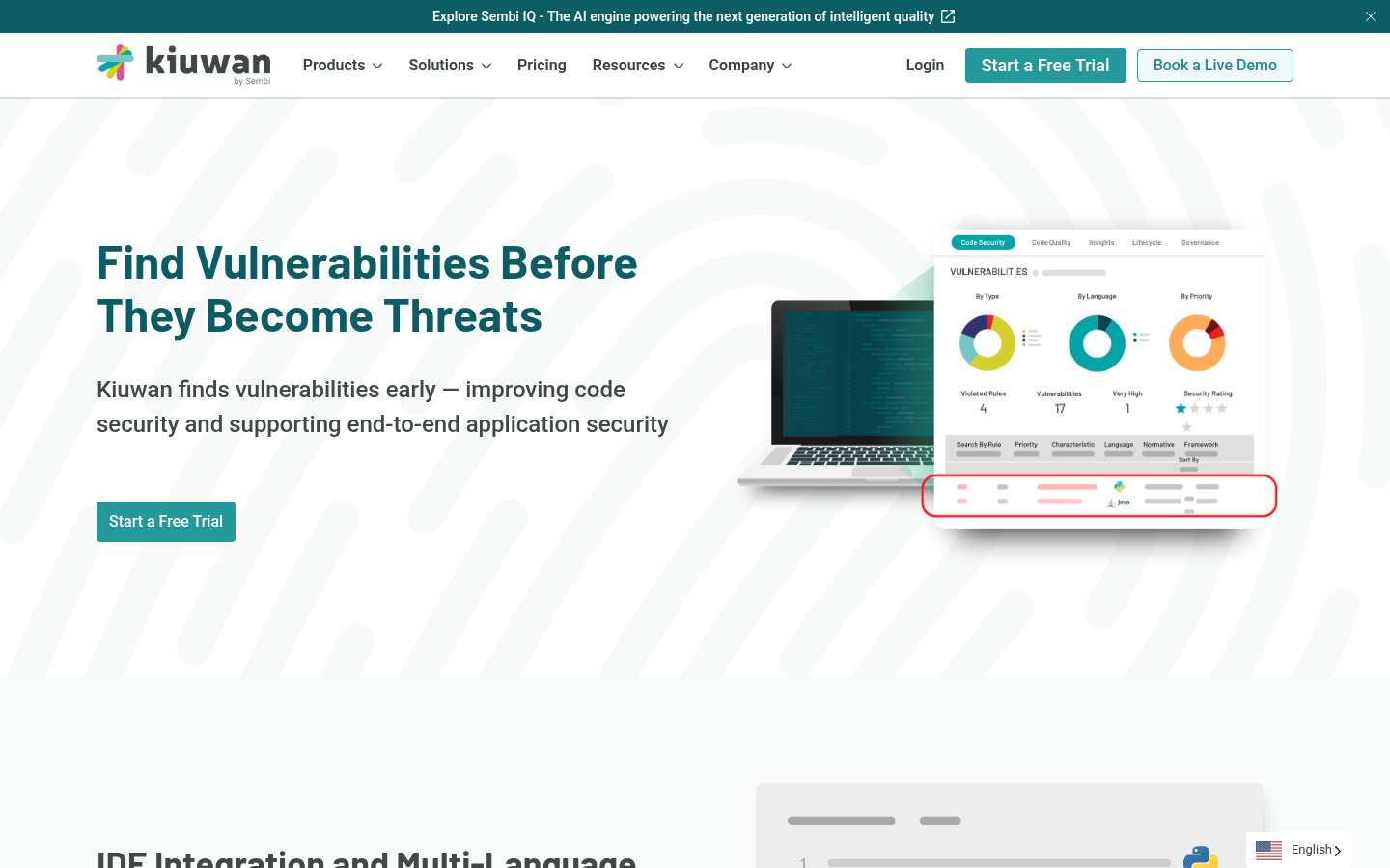 Homepage of the website, as captured