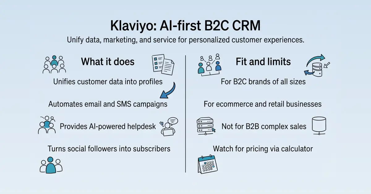 Klaviyo at a glance