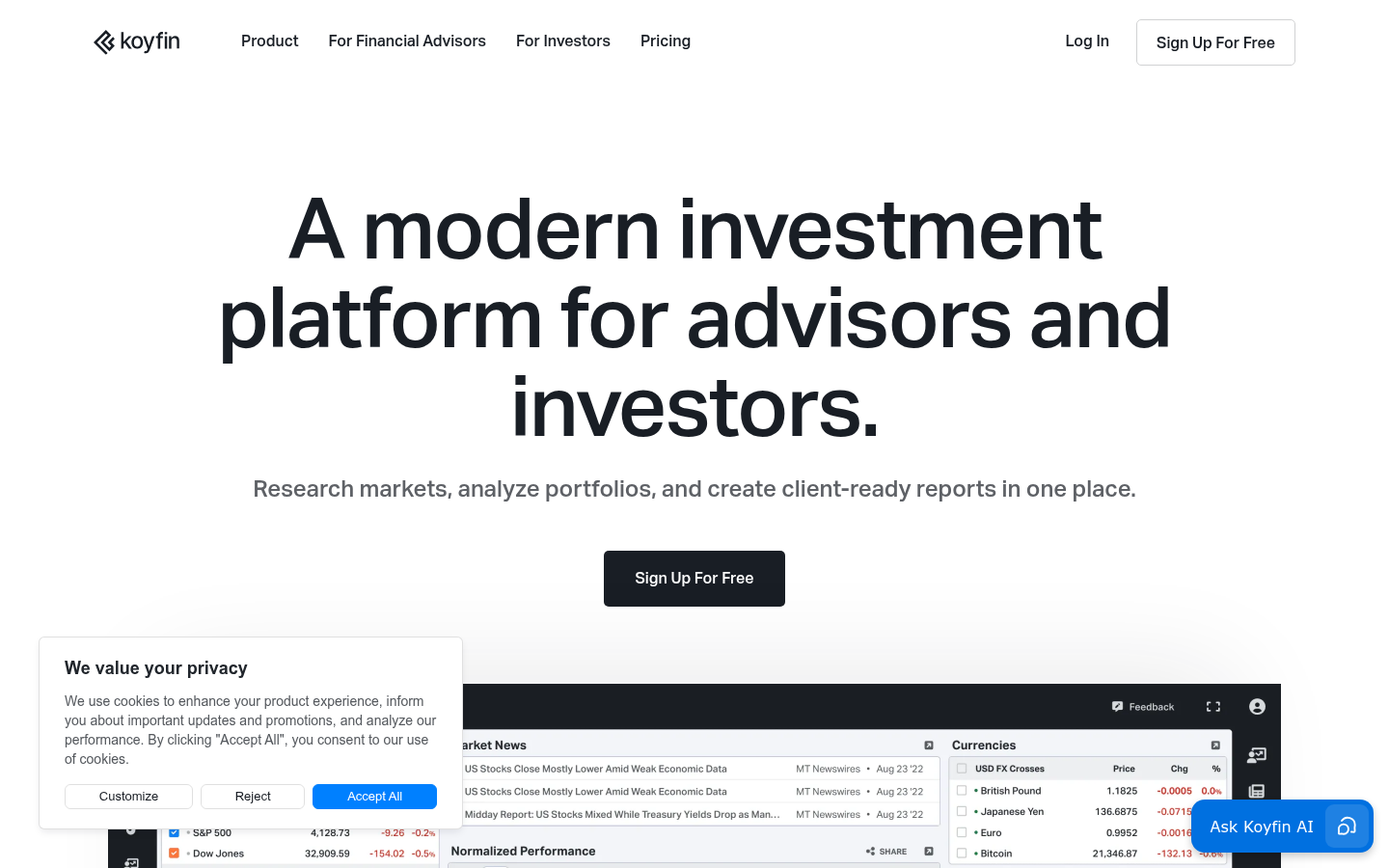 Homepage of the website, as captured