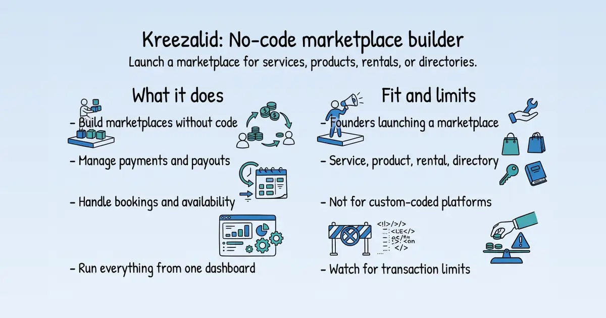 Kreezalid at a glance