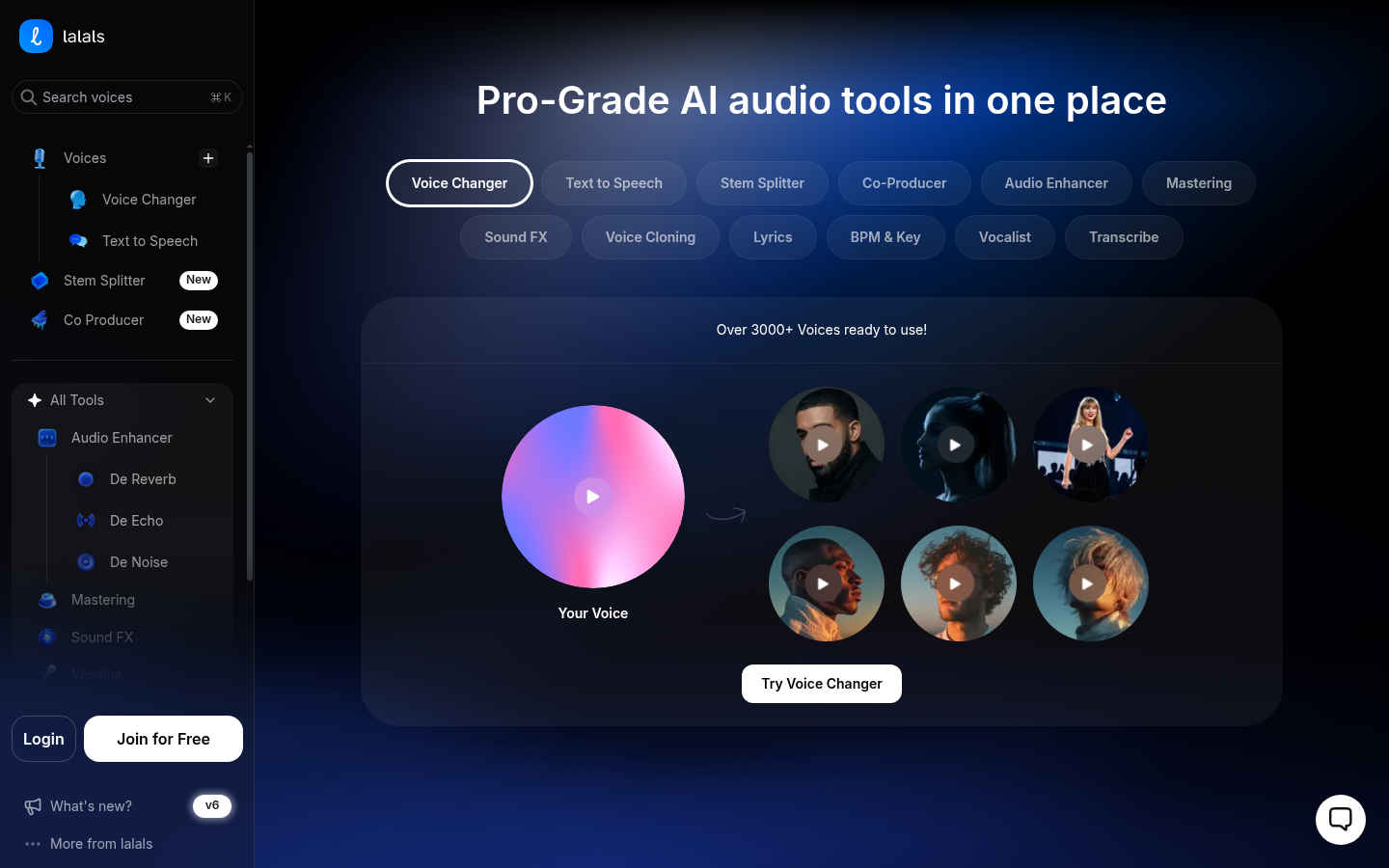 Homepage of the website, as captured