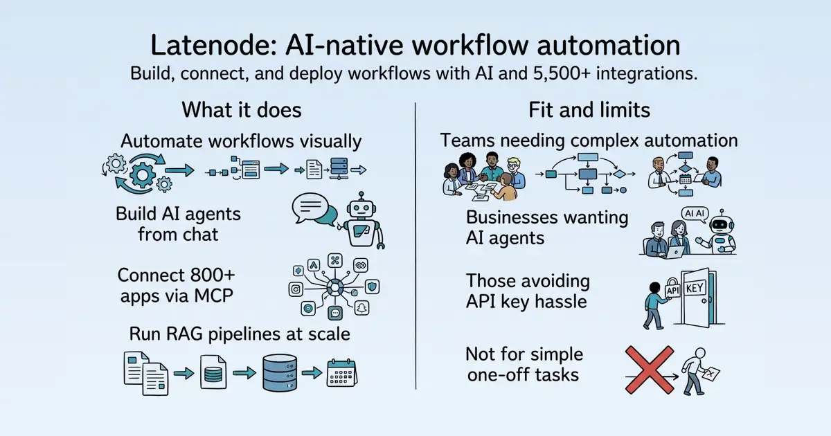 Latenode at a glance