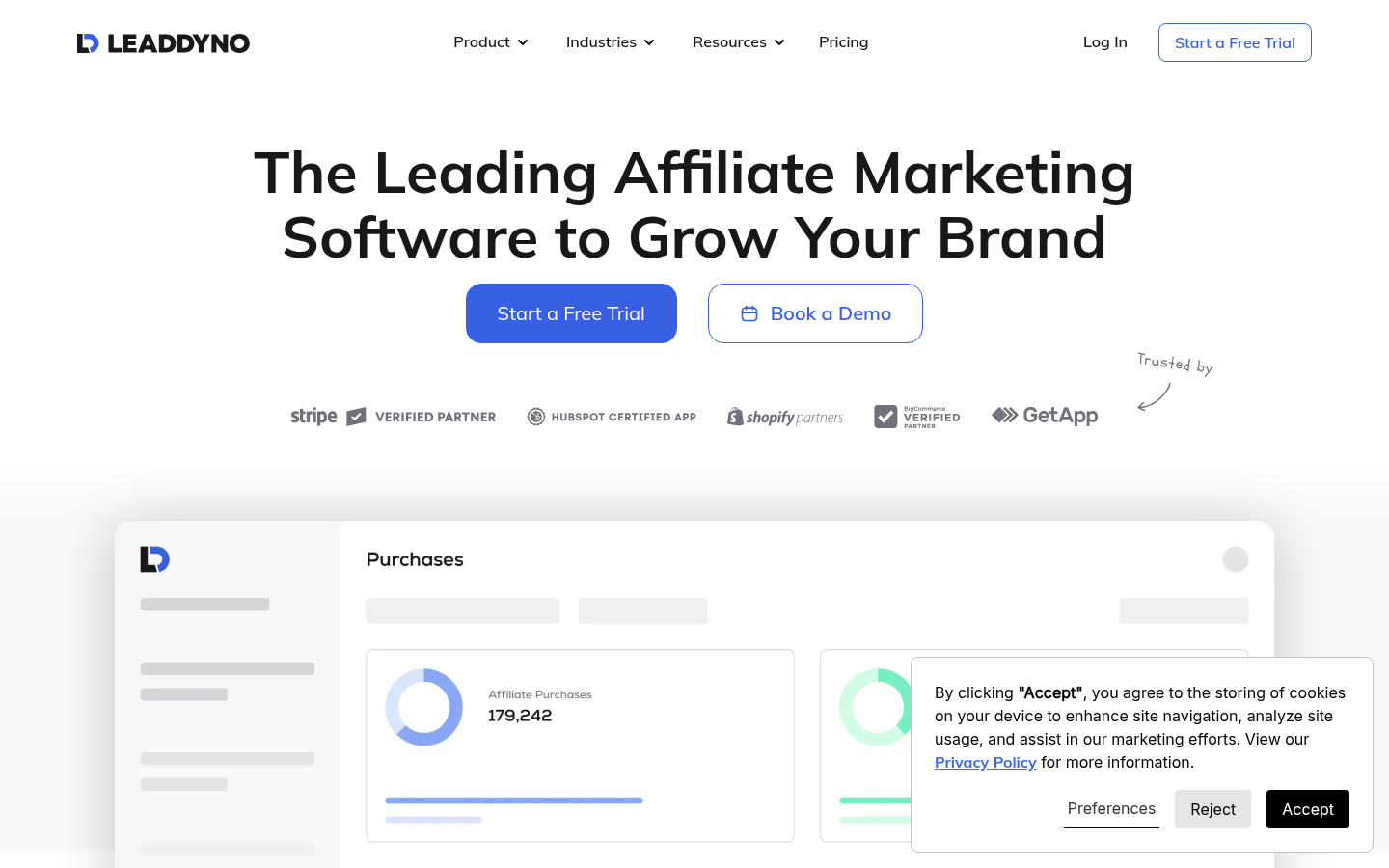 Homepage of the website, as captured