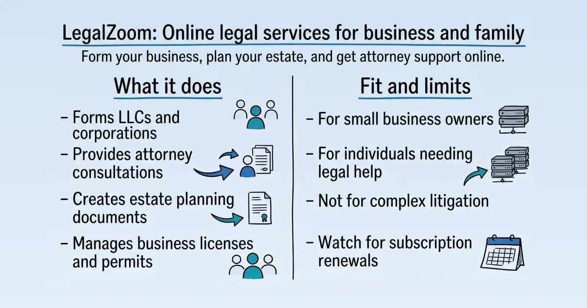 LegalZoom at a glance