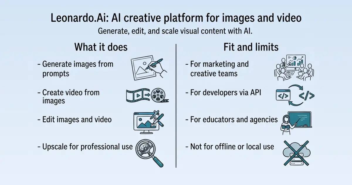 Leonardo.Ai at a glance