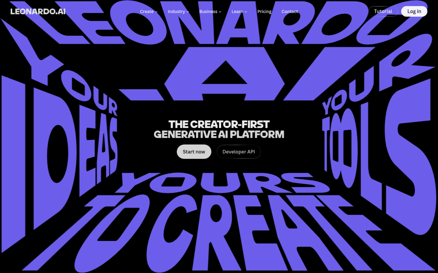 Homepage of the website, as captured