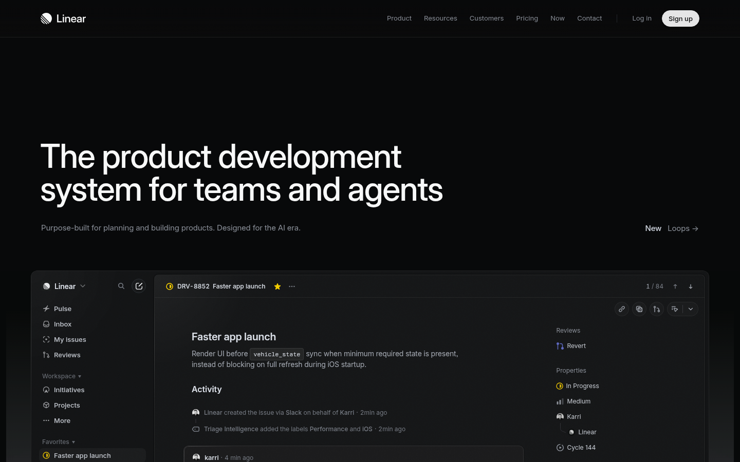 Homepage of the website, as captured