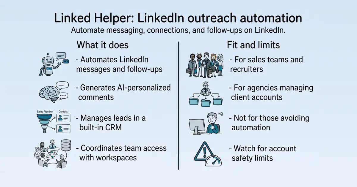Linked Helper at a glance