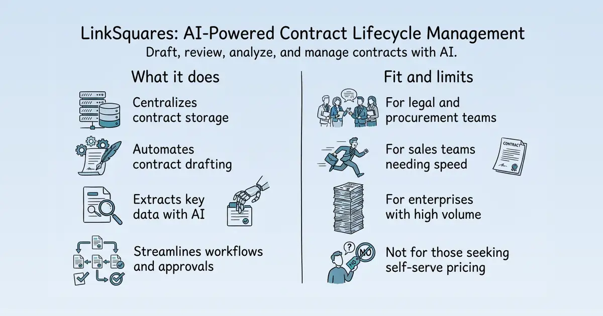 LinkSquares at a glance