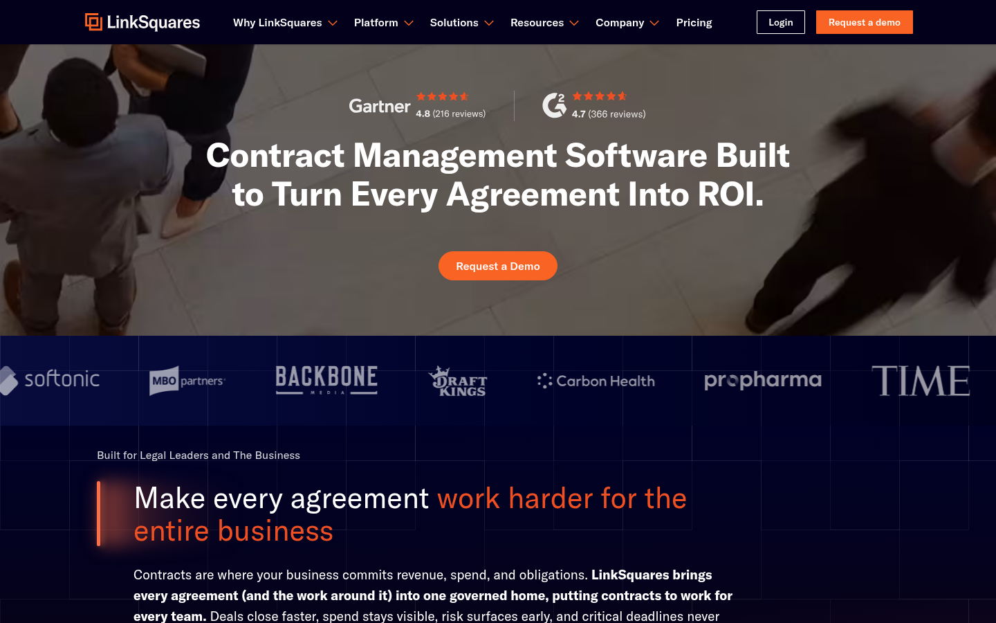 Homepage of the website, as captured