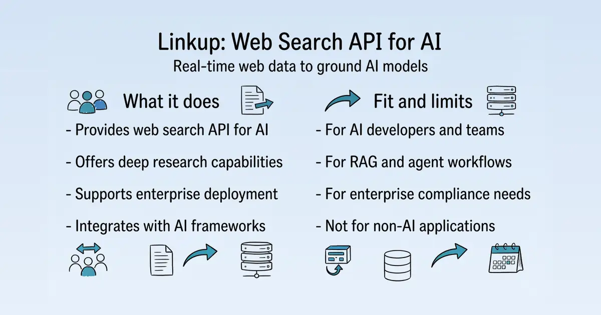 Linkup at a glance